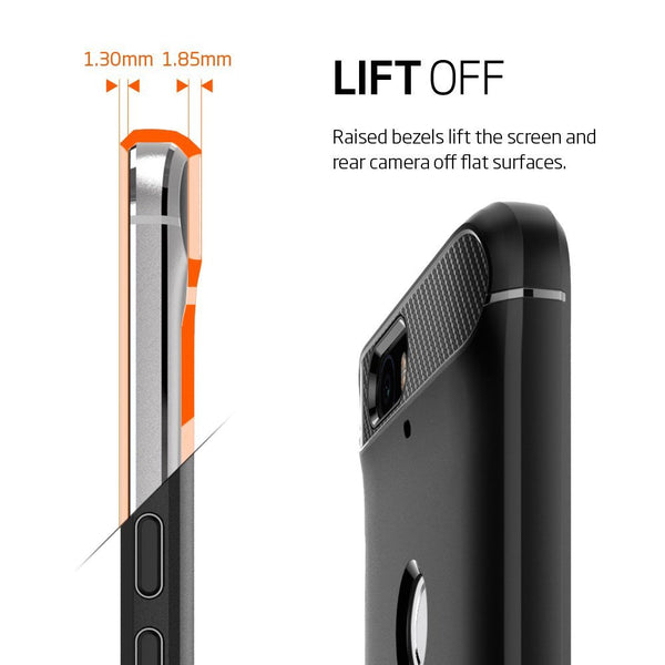 Aliantech Huawei Nexus 6P Case Original SGP Rugged Armor SGP11797 Soft TPU Drop Resistance Back Cover Case for Google Nexus 6P